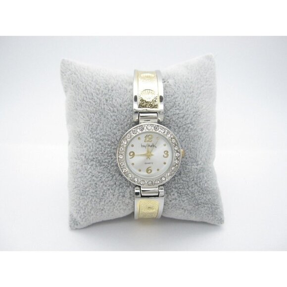 Women's Bay Studio Quartz WR Analog 26mm Dial Causal Round Bangle Watch (E142) - Picture 5 of 11